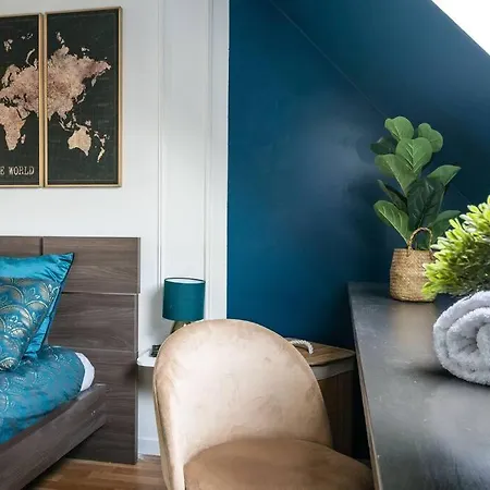 Lägenhet La Belle Echappee Parisienne - Gare - Hyper Centre Les Mureaux